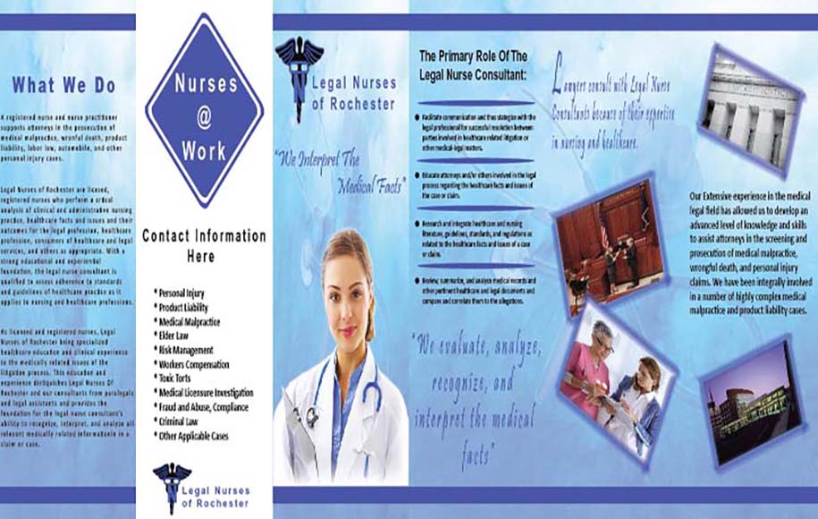 Legal Nurses of Rochester Phamplet